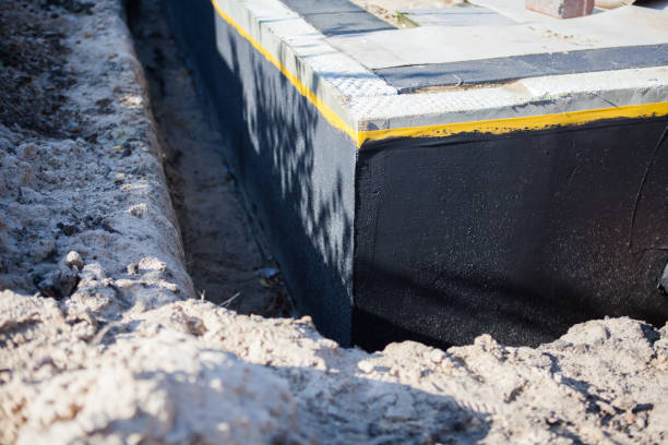 Professional Waterproofing technician working in South Orange, NJ